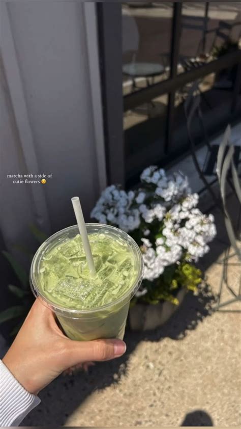 Iced Matcha Latte 🍵 Matcha Aesthetic