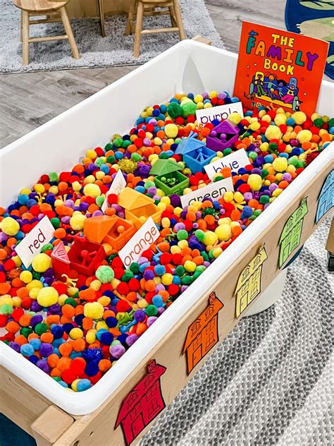 Sensory Table Materials | Sensory bins, Sensory table, Family ...