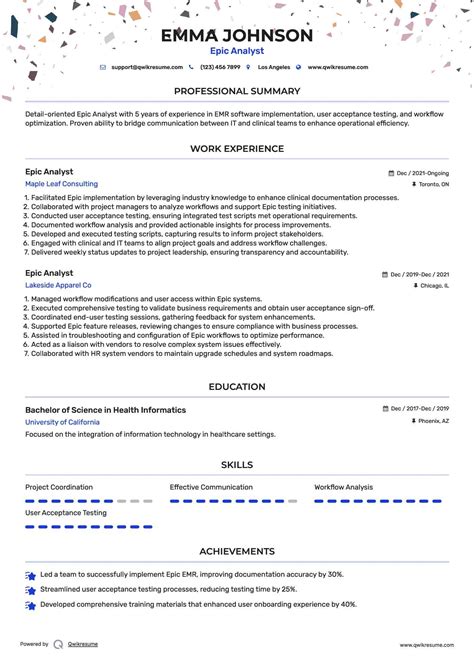 What Is An Epic Application Analyst at Bruce Earnshaw blog