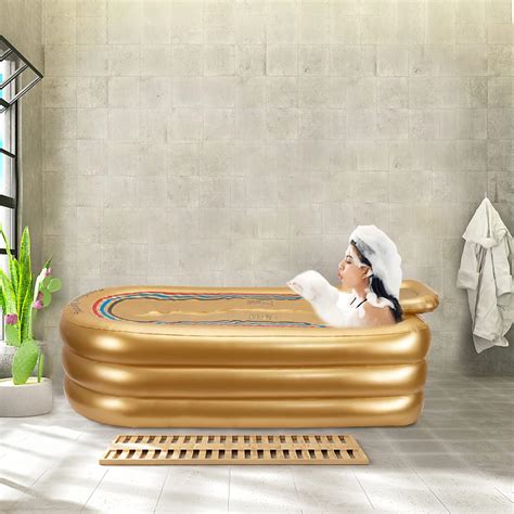 Buy Inflatable Bathtub for adults, Foldable Portable Bathtub, Blow UP ...