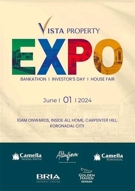 SOX Vista Property Expo, AllHome Koronadal , 1 June 2024 | AllEvents