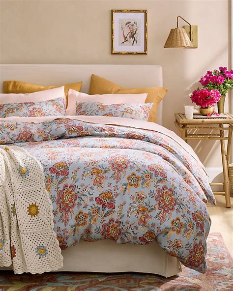 Anika Relaxed-Linen Duvet Cover | Garnet Hill