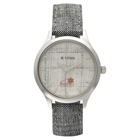 Buy Online Titan Quartz Analog Grey Dial Fabric Strap Watch for Women ...