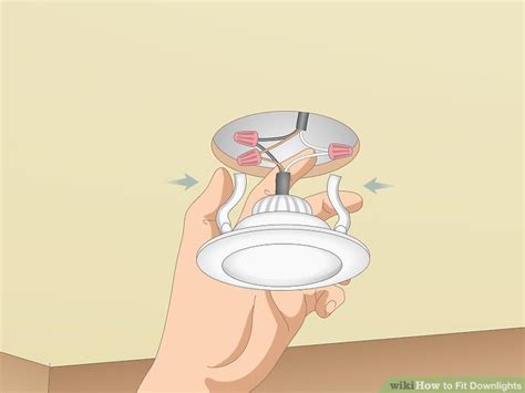 How to Fit the Clips On a Downlight 的图像结果