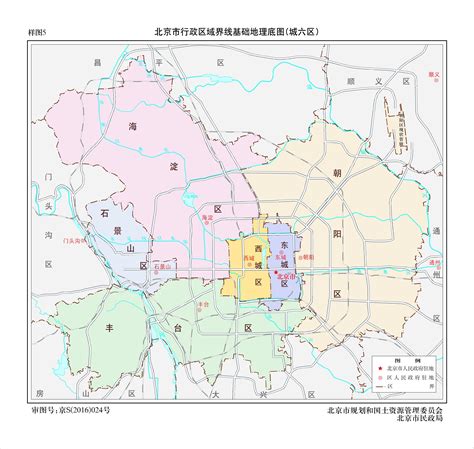 北京市行政区划地图 北京市16个市辖区_房家网