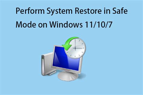 Image result for System Restore Safe Mode Windows 1.0