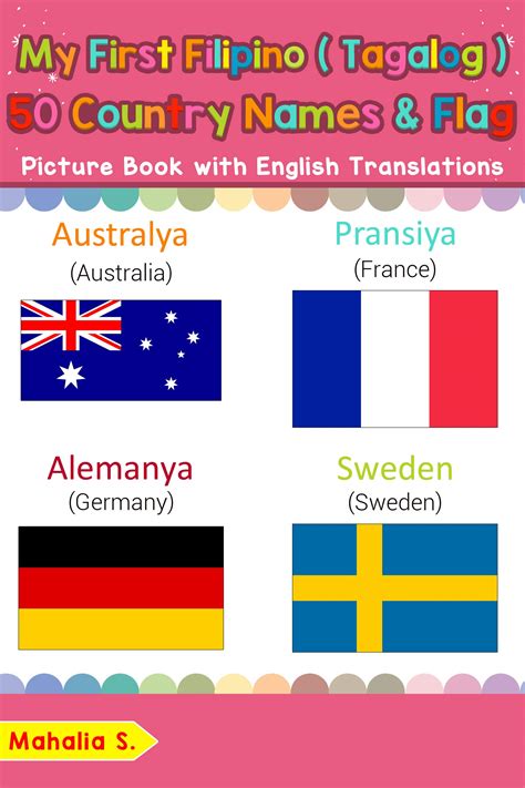 Buy My First Filipino (Tagalog) 50 Country Names & s Picture Book with ...