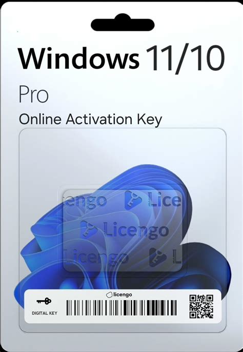 Win 11/10 Pro Online Activation Product License Key (For Win 11/10 – 32 ...
