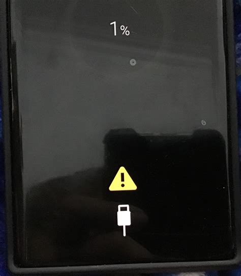 Phone Charging Yellow Triangle at Georgia Challis blog