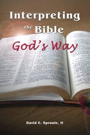 Interpreting the Bible God's Way : Amazon.in: Books