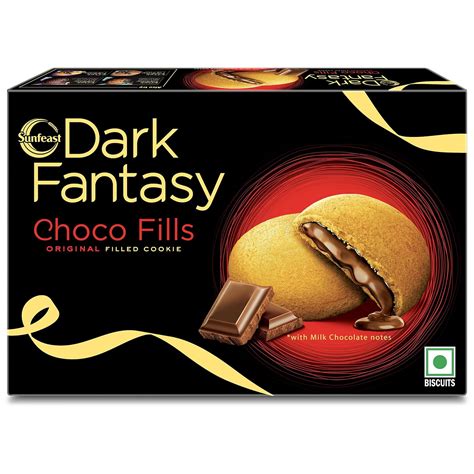 Sunfeast Dark Fantasy Dark Fantasy Choco Fills, 300g : Amazon.in ...