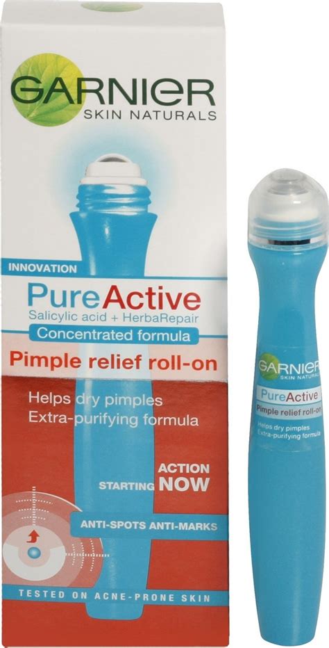 Garnier Skin Naturals Pure Active Pimple Relief Roll-on - Price in ...