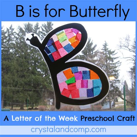 Letter B Crafts For Toddlers