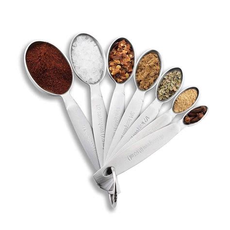 LLS Tsp Tbsp Measuring Spoons with Double Scale Stainless Steel ...
