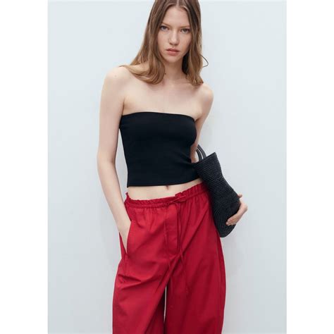 パンツ .-- LUPE （レッド） -MANGO - マンゴ公式オンラインストア