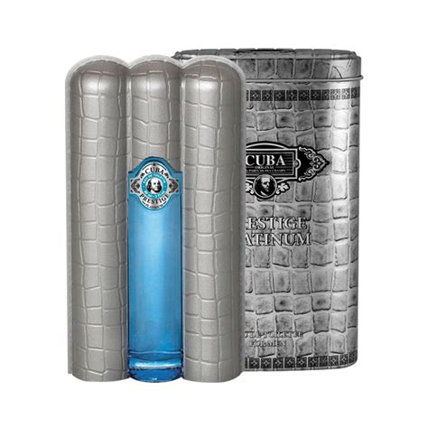 Perfume Cuba Prestige Platinum For Men - Eau De Toilette Masculino