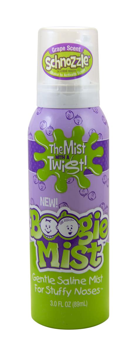 Saline Nasal Spray for Baby and Kids by Boogie Mist, Natural Saline ...