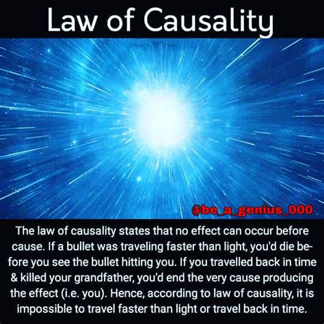 The law of causality is the law of identity applied to action. All ...