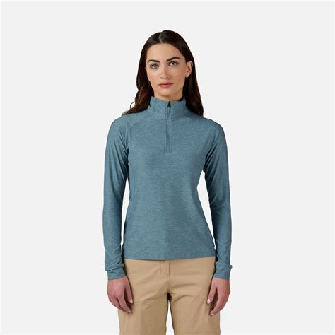 Women's Westweg Half-Zip Long Sleeve Tee | OUTLET | Rossignol