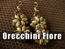 orecchini fiore orecchini a fiore con rulla superduo orecchini fiore orecchini a fiore con rulla superduo