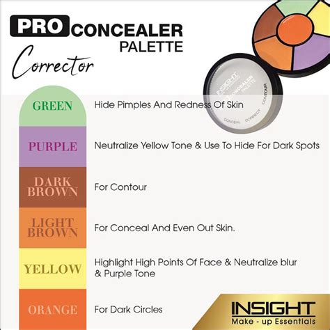 Insight Cosmetics Pro Concealer Palette (15gm) | Fashion Storm India