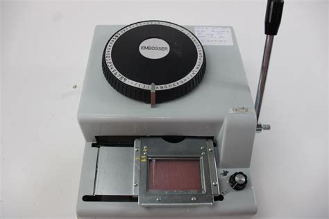 Image result for Bank Embossing Machine