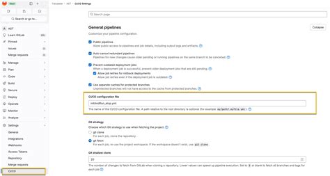 GitLab Add Pipeline Variables 的图像结果
