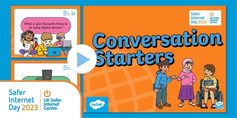 FREE! - Safer Internet Day: Conversation Starters KS1