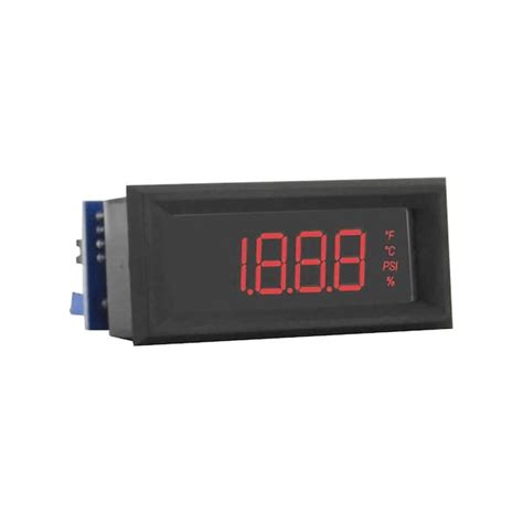 Dwyer Instruments LCD Digital panel meter with power engineering units ...