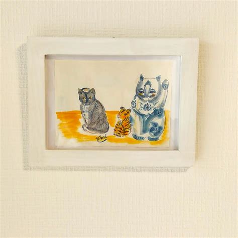 「ネコ日和」画家の子育て日記 vol.14 より | 心赴くまま、旅と恋人たちの画家 星加海（umi hoshika)