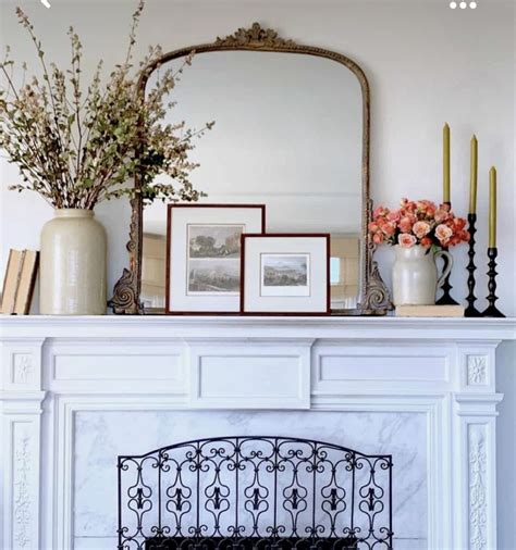 Mirrors For Above Fireplace Mantels at Jamie Gibb blog