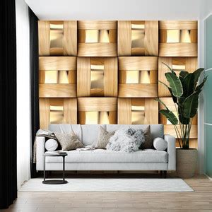 wallpics Abstract Brown, Gold Wallpaper Price in India - Buy wallpics ...