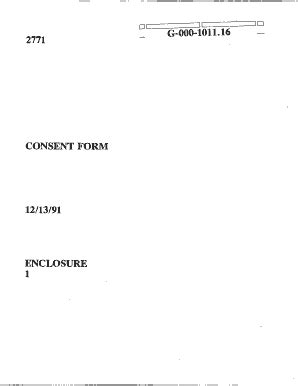 Fillable Online lm doe 2771 6-000-1011.16 consent form 12/13/91 ...