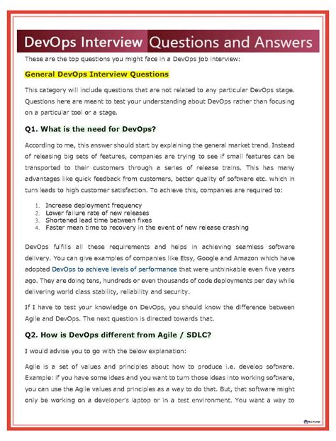 DevOps Simplilearn Interview 的图像结果
