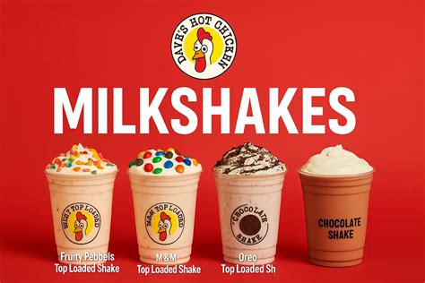 Dave’s Hot Chicken Milkshakes 2026