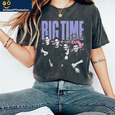 Big Time Rush Shirt 90S Vintage Big Time Rush Band Shirt Big - Etsy
