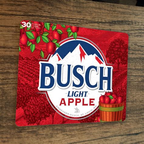Busch Apple Beer Mouse Pad – Sign Junky