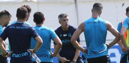 Imanol entrena con los mismos de ayer