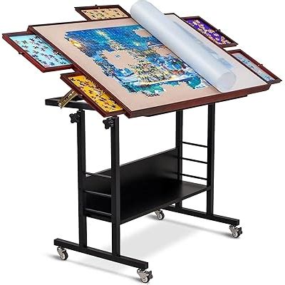 BeckoUS Becko US 1500 Piece Tilting Puzzle Table with 5 India | Ubuy