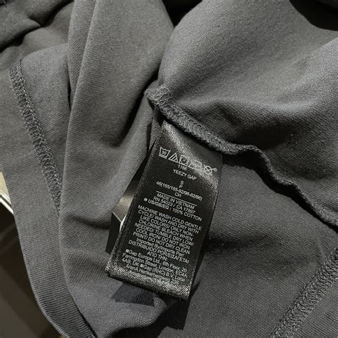 Yeezy YZY x GAP T Shirt UNRELEASED Premium Boxy Blank Dark Grey | eBay