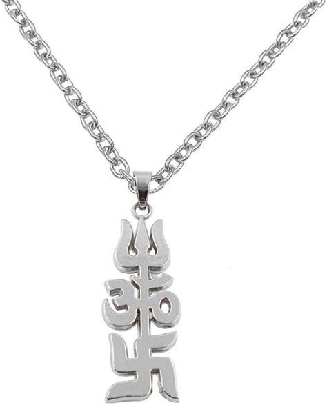 Stylish Colony Fancy & Stylish Silver Plated Om Swastik Trishul Lord ...