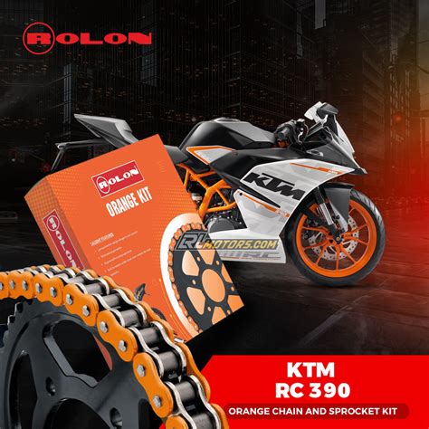 KTM RC 390 ROLON ORANGE KIT – LRL Motors