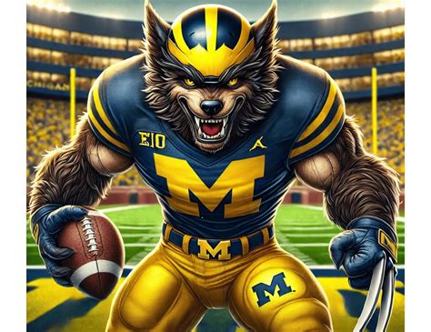 Michigan Wolverine Mascot - Payhip