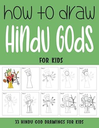 How to Draw Hindu Gods for Kids: Step by Step Drawing Book for Kids ...