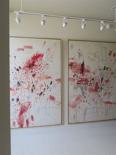 Karina Gentinetta - "Ranunculus" Pair Diptych Oversized Acrylic, Oil ...