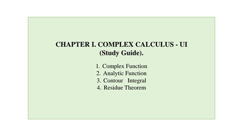 Image result for Complex Calculus