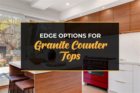 Image result for Counter Edge Options