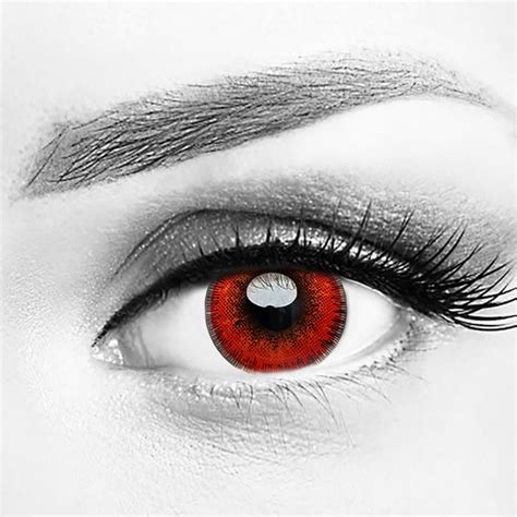 Image result for Red Color Contact Lenses