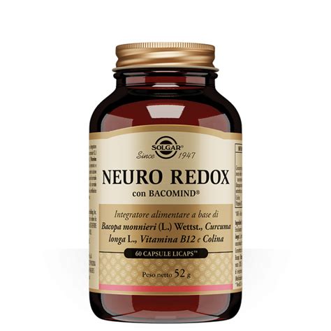 NEURO REDOX SOLGAR 60 Vegetable Capsules - Loreto Pharmacy