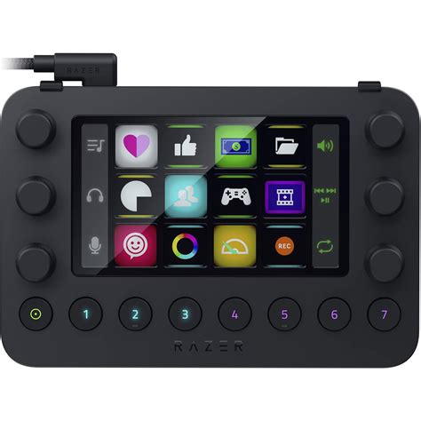 Razer Stream Controller-All-in-one Control Deck for Streaming-12 Haptic ...